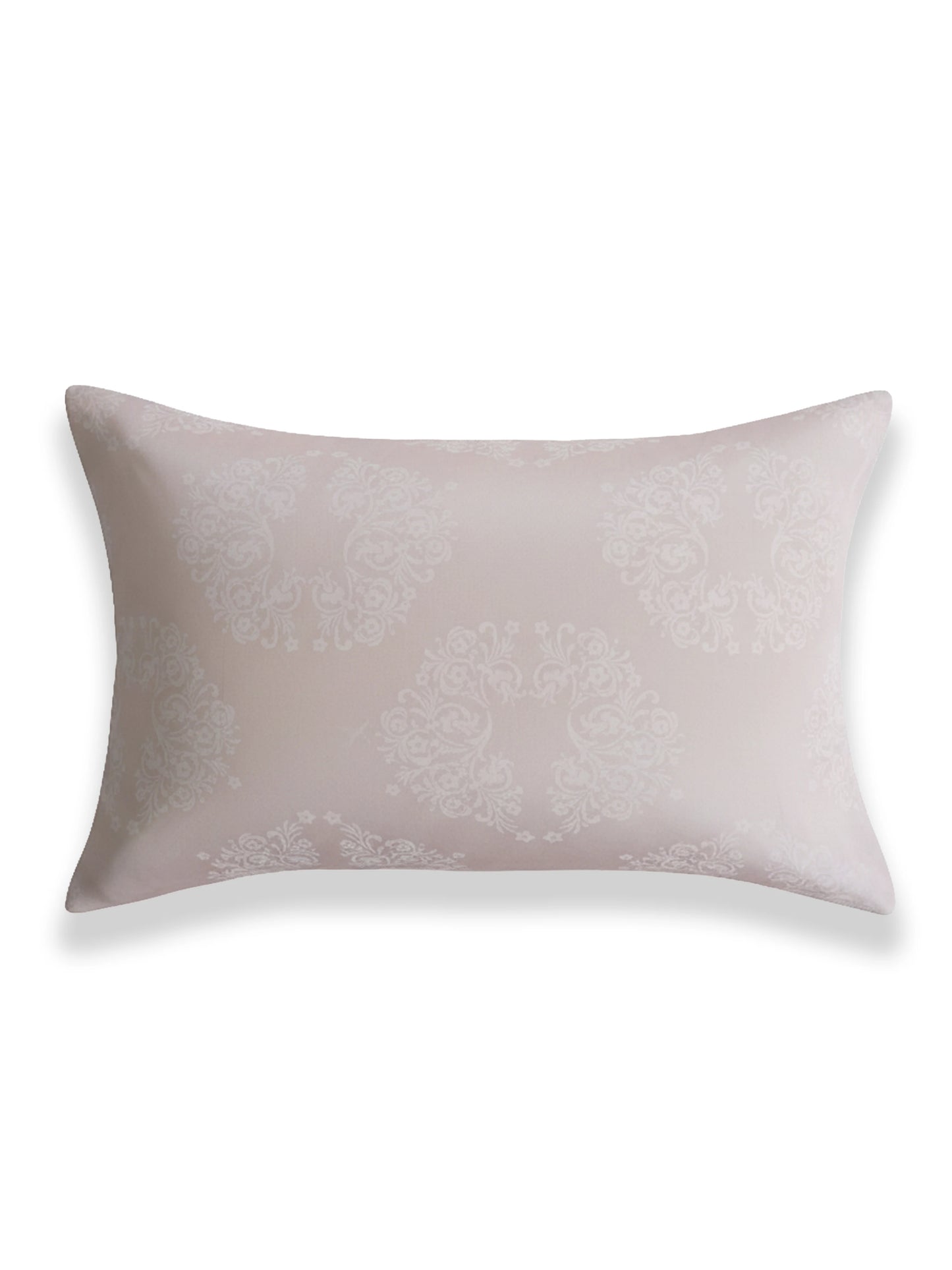 Soft Feel, Elegant Damask Floral King Bed Sheet Set – 100% Cotton (300 TC)
