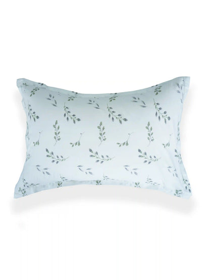 Modern Geometric Light Grey Cotton Double Bedsheet Set