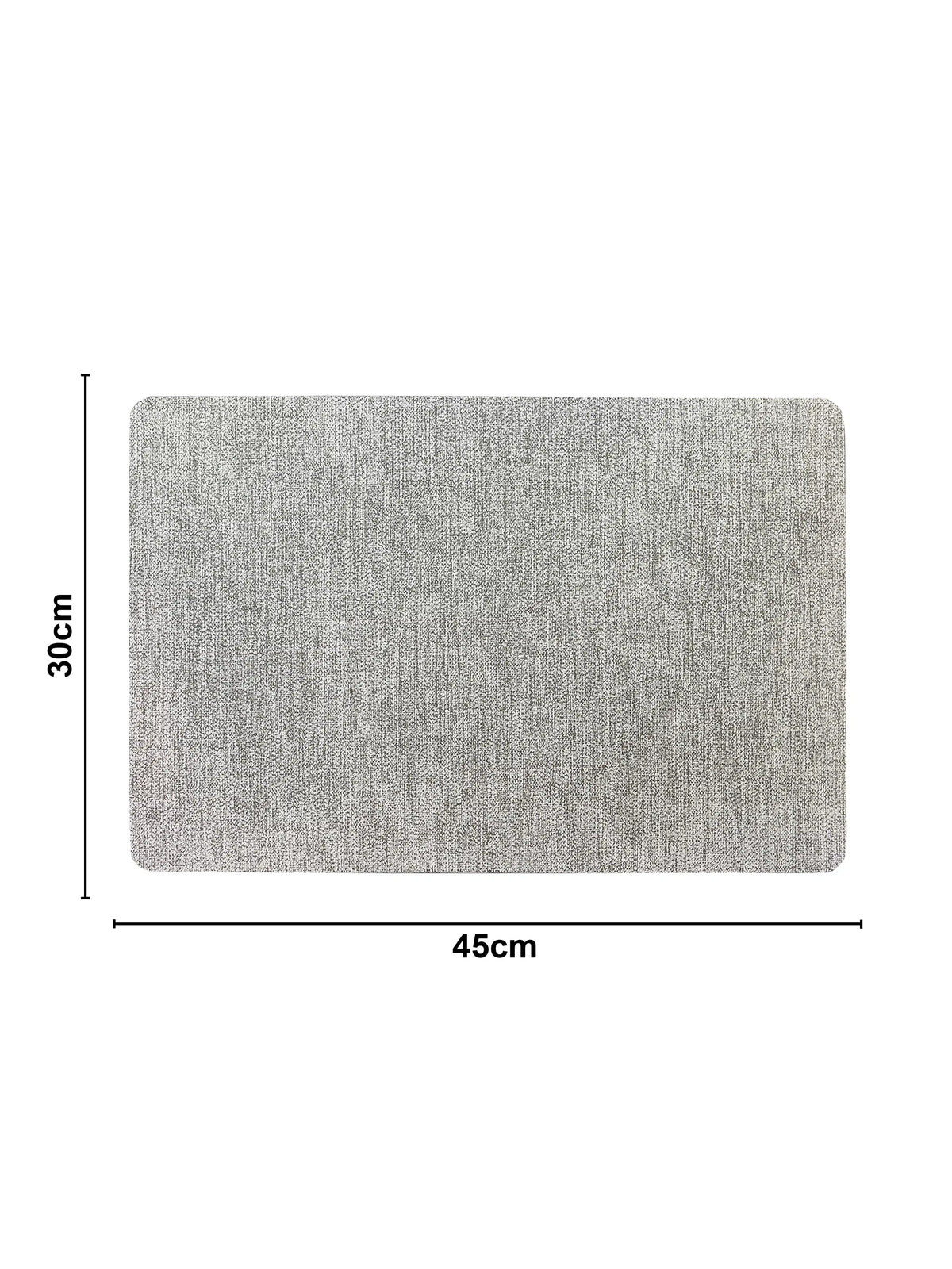 Freelance Textured Table Placemats | Pack of 6 Washable Table Mats (30x45 cm)