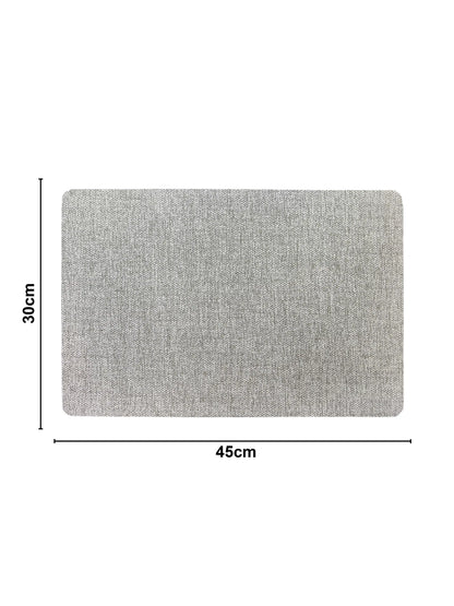 Freelance Textured Table Placemats | Pack of 6 Washable Table Mats (30x45 cm)