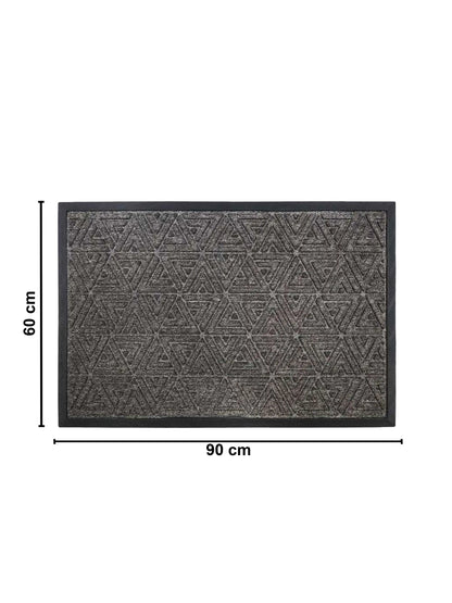 AtoZ Home Decor Triangle Pattern Door Mat (60x90 cm)