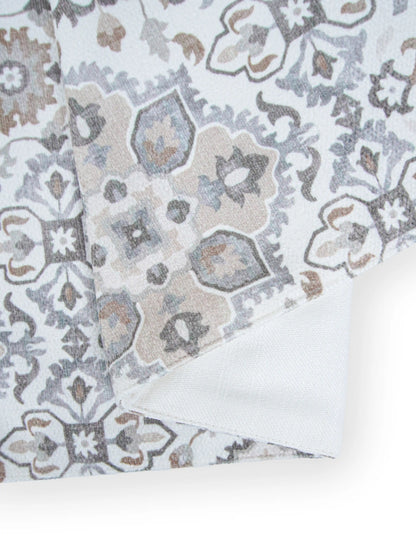 AtozHomeDecor Cotton Linen Table Runner | Printed & Embroidered | 14x72" / 16x72"