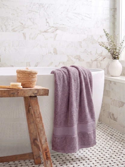 AtoZ Home Decor Bamboo Bath Towel | Highly Absorbent (75 x 150 CM)