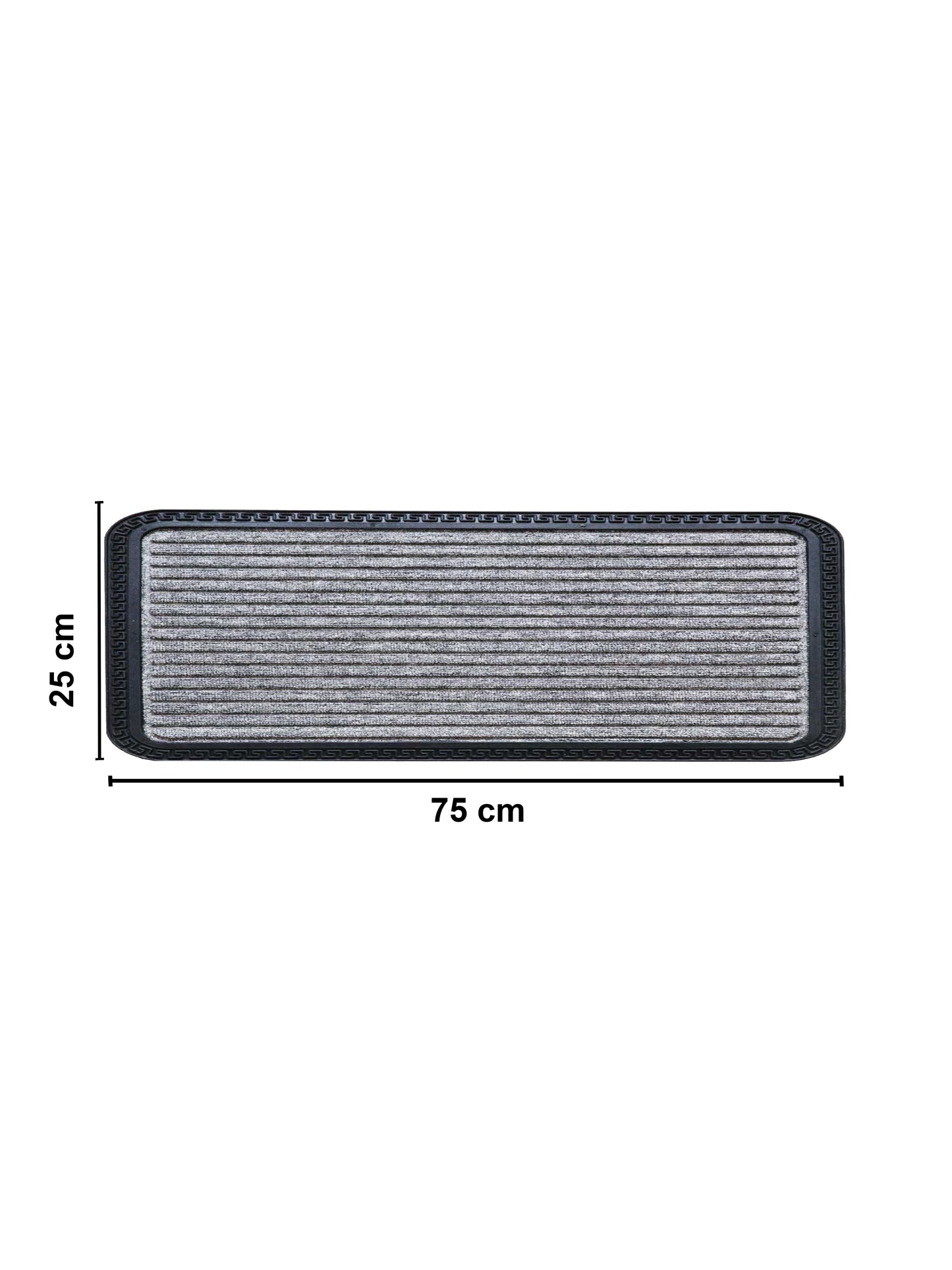 AtoZ Home Decor Ribbed Strip Anti-Skid Door Mat (Multiple Sizes & Colors)