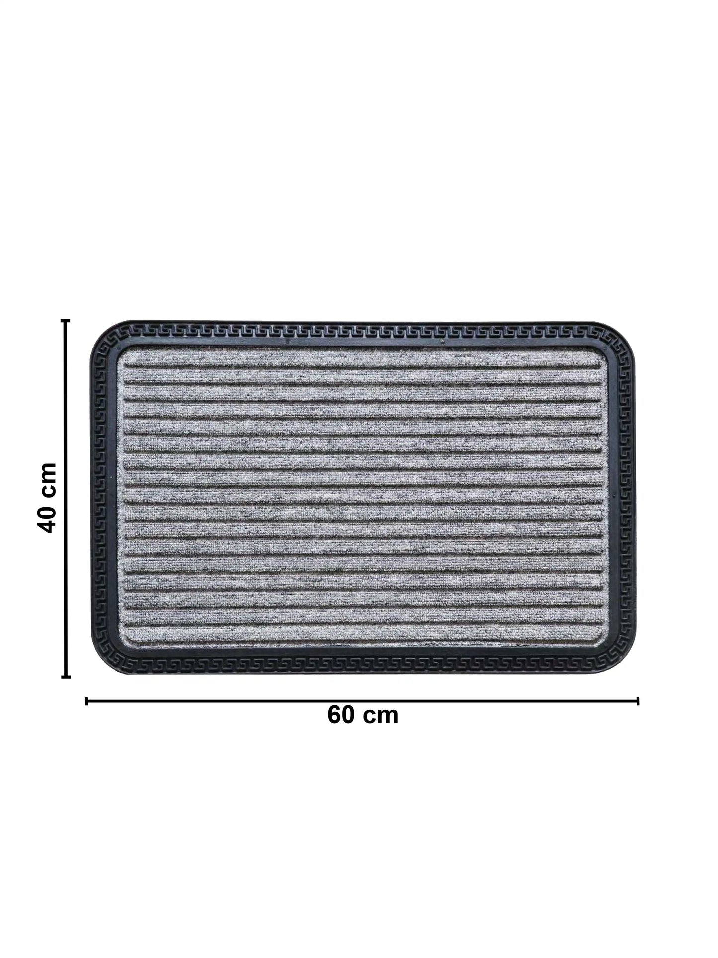 AtoZ Home Decor Ribbed Strip Anti-Skid Door Mat (Multiple Sizes & Colors)