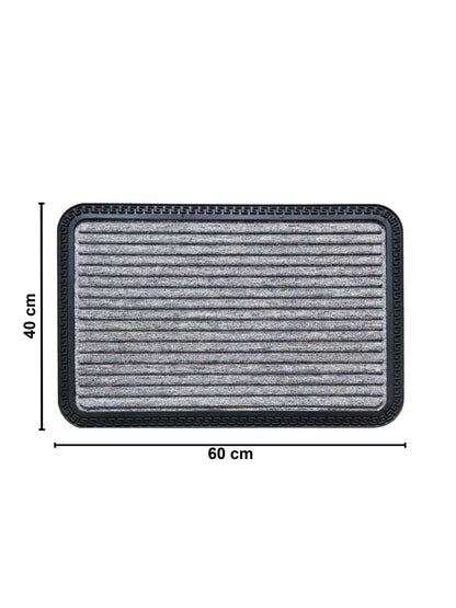 AtoZ Home Decor Ribbed Strip Door Mat (Multiple Sizes & Colors)