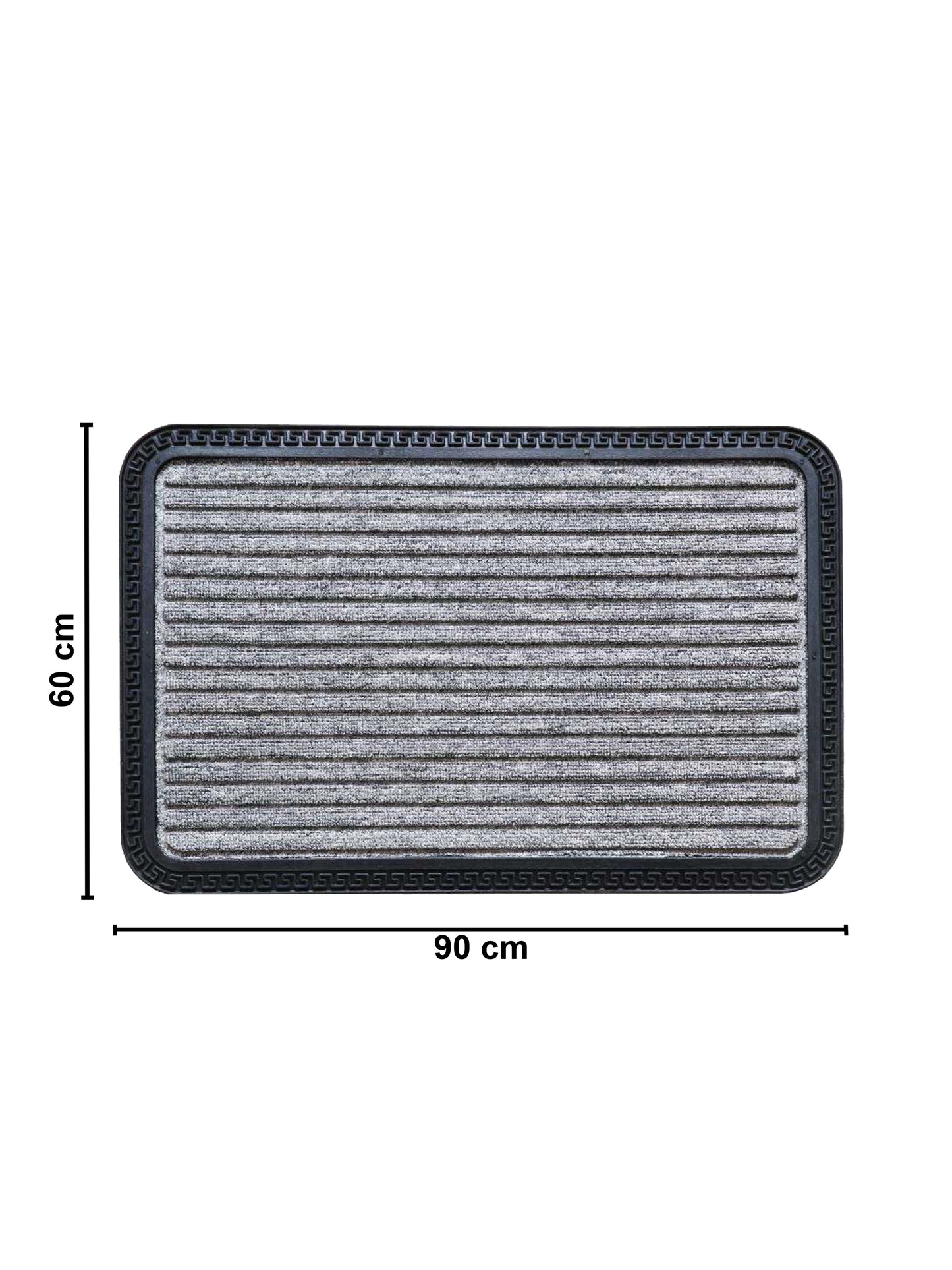AtoZ Home Decor Ribbed Strip Anti-Skid Door Mat (Multiple Sizes & Colors)