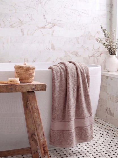 AtoZ Home Decor Bamboo Bath Towel | Highly Absorbent (75 x 150 CM)