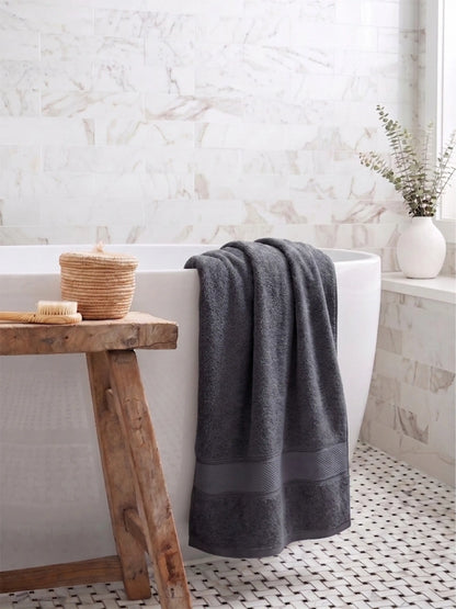AtoZ Home Decor Bamboo Bath Towel | Highly Absorbent (75 x 150 CM)