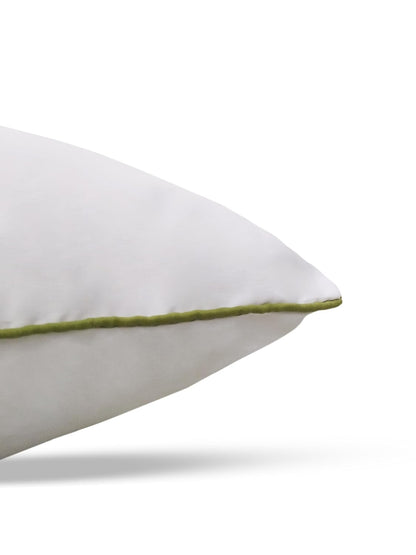 Fiber Cushion | Soft & Supportive White Cushion for Sofa, Bed & Chair | 18x18 Inch