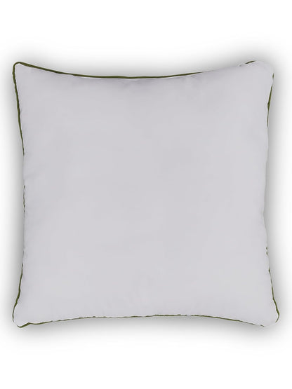 Fiber Cushion | Soft & Supportive White Cushion for Sofa, Bed & Chair | 18x18 Inch