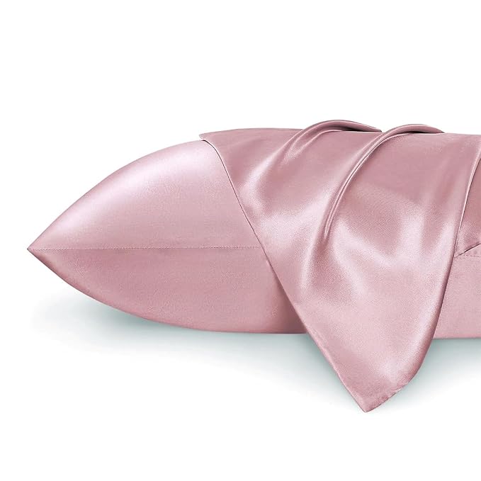 Mush Silk Satin Pillow Cover Set of 2 for Hair & Skin Care