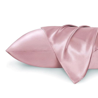 Mush Silk Satin Pillow Cover Set of 2 for Hair & Skin Care
