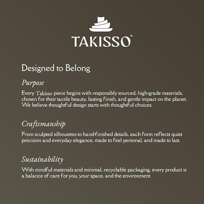 TAKISSO Porcelain Bowl Set of 3 with Airtight Lids (1000ml, 600ml, 325ml) – Microwave & Dishwasher Safe Food Storage Containers