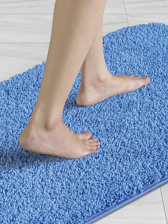 Super Absorbent Anti-Skid Soft Bath Mat & Contour Set | Set Of 2