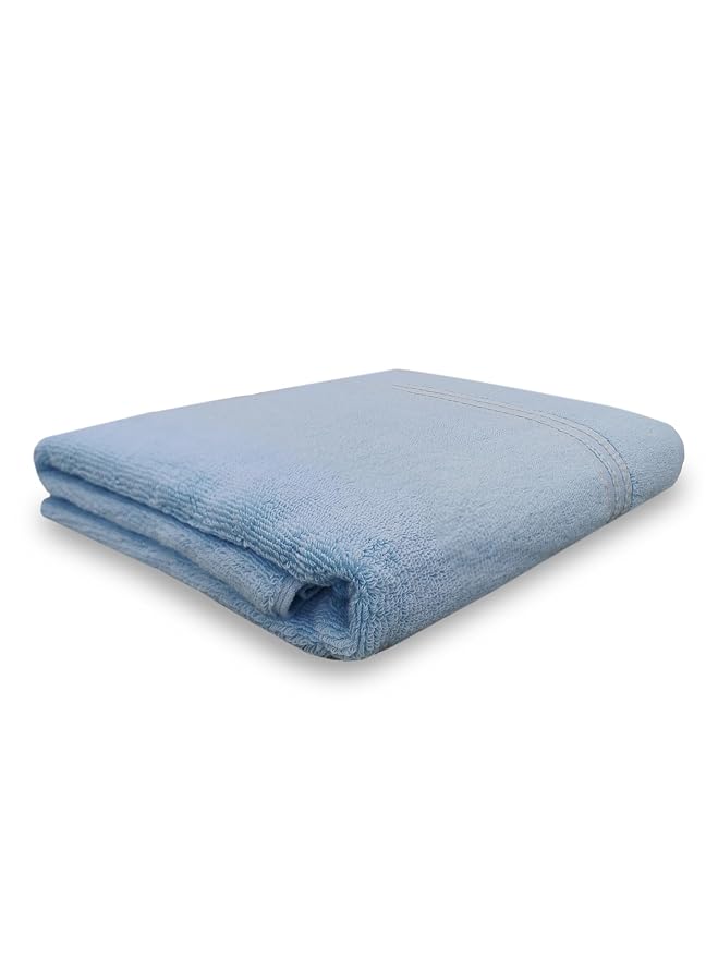 SPACES Everyday Essentials Swift Flow 100% Cotton Bath Towel (500 GSM | 75 x 150 cm)