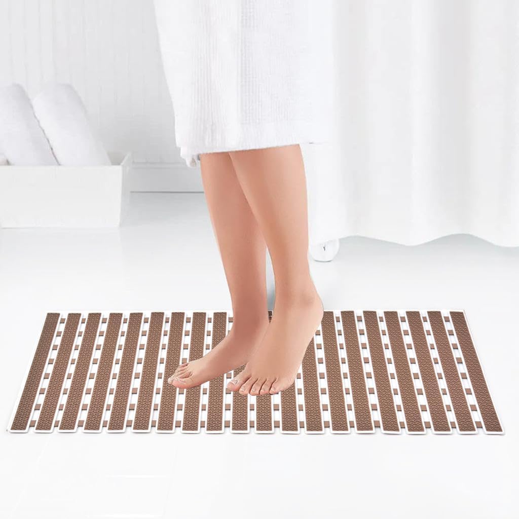 Non Slip Shower Mat to use in Shower and Bath Tub | Size -27x16 inches