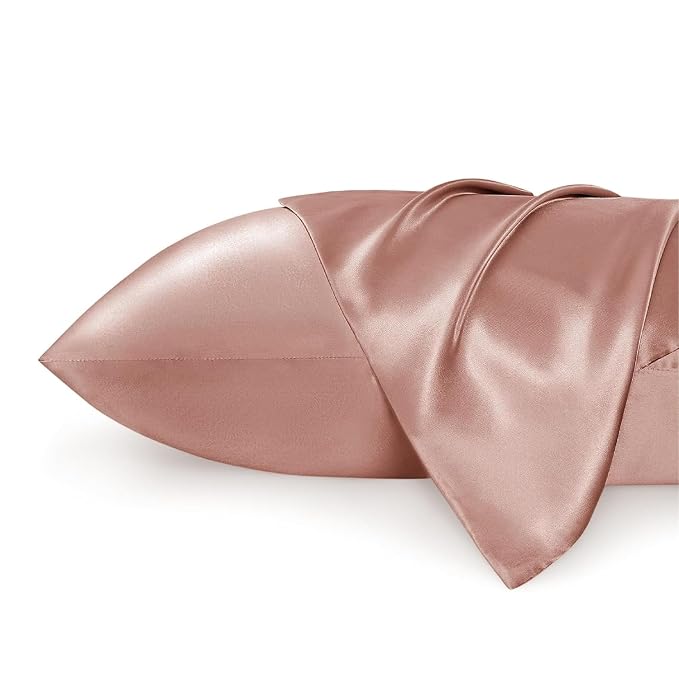 Mush Silk Satin Pillow Cover Set of 2 for Hair & Skin Care