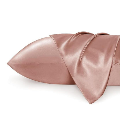 Mush Silk Satin Pillow Cover Set of 2 for Hair & Skin Care