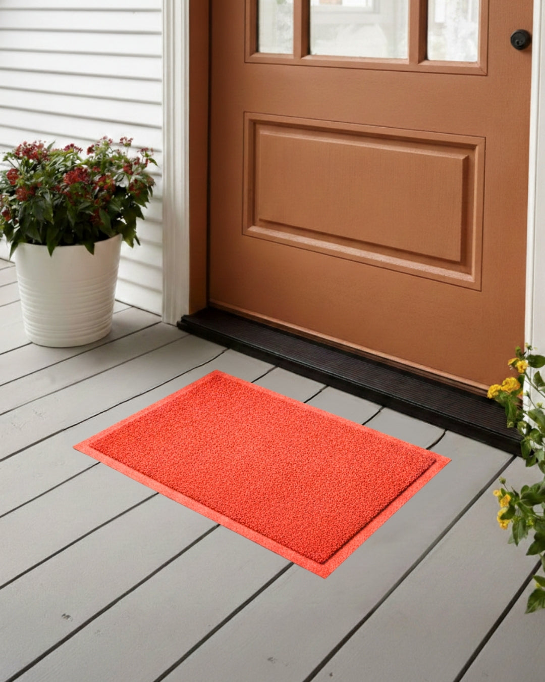 Premium PVC Noodle Anti-Skid Door Mat | Heavy-Duty Dirt Trapper