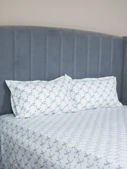 Atoz Home Decor Selfie King 100% Cotton King Size Bedsheet Set (210 TC)