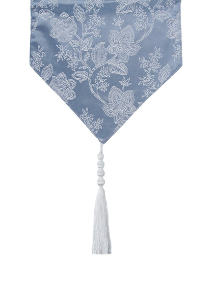 AtozHomeDecor Cotton Linen Table Runner | Printed & Embroidered | 14x72" / 16x72"