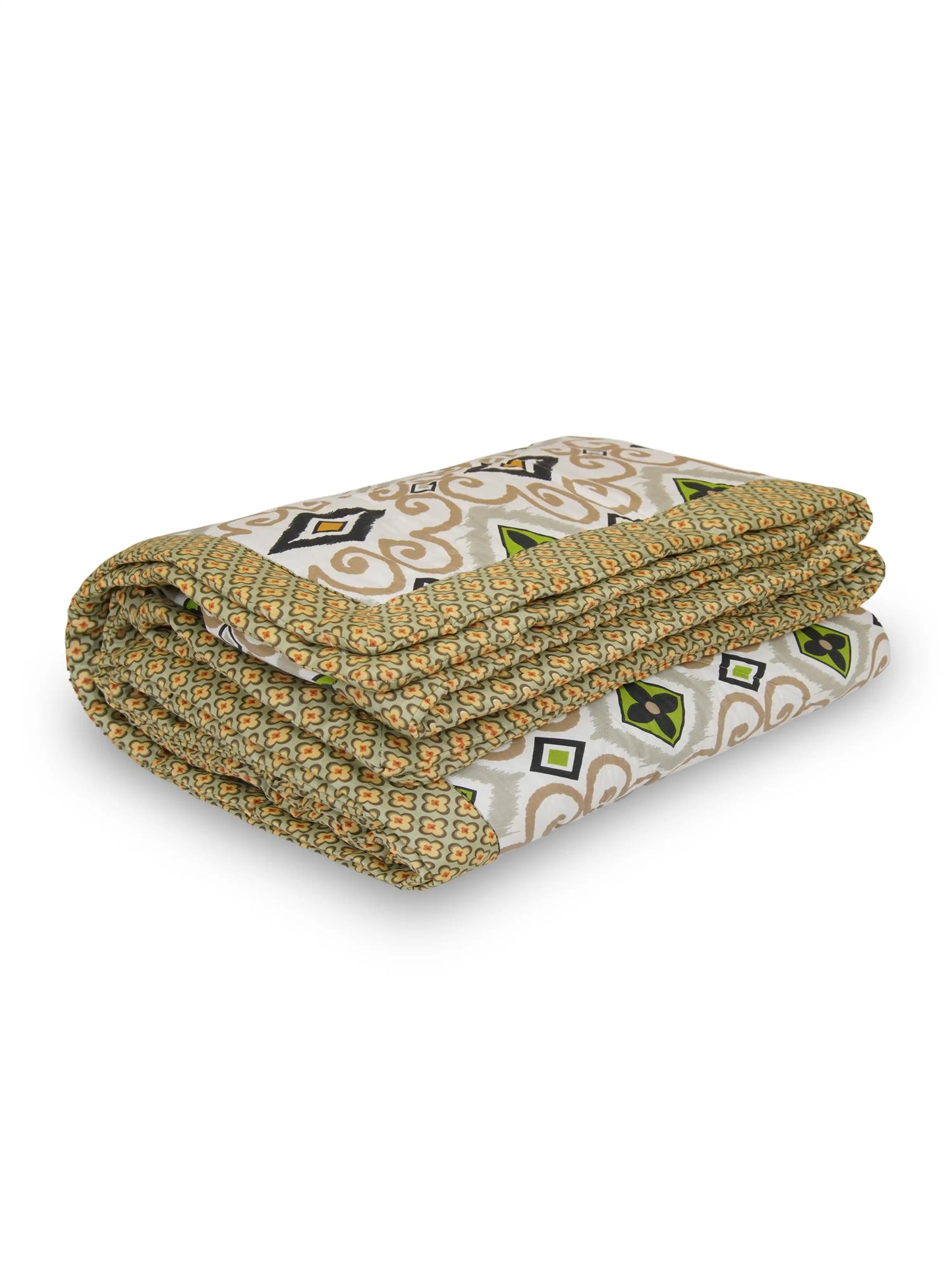AC Comforter Soft Geometric Boho Quilt Lightweight (220x240 cm)