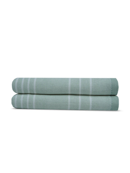 Bellagio Set of 2 Striped Kitchen & Dining Hand Towels