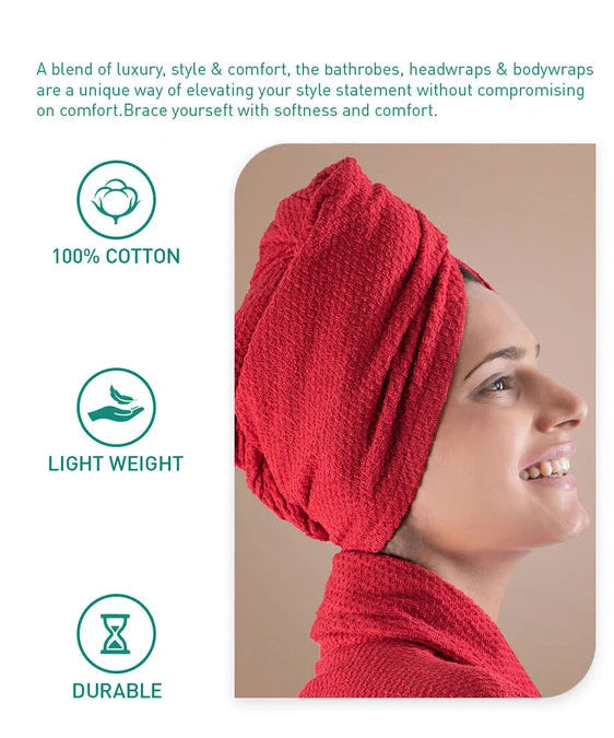 MyTrident Everyday Headwrap | 100% premium cotton head towel