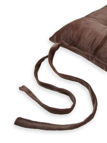 Atoz Home Decor Tufted Chair Pad with Tie Straps | Thick 14x14" Seat Cushionps