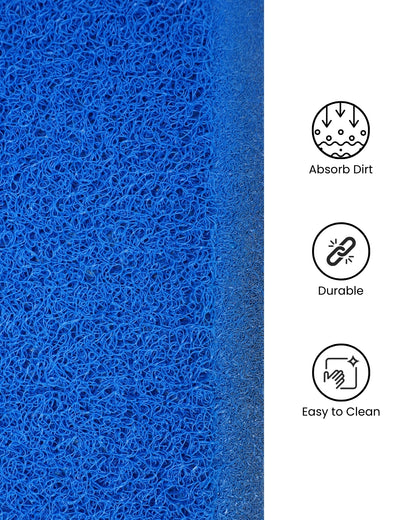 Premium PVC Noodle Anti-Skid Door Mat | Heavy-Duty Dirt Trapper