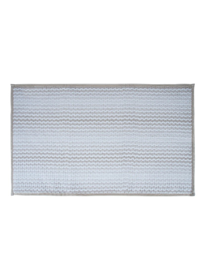 Bubble Textured Bath Rug – Soft Tufted Bathroom Mat Anti-Skid