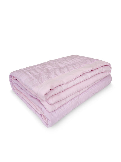 AC Comforter Striped Single with Fiber Filling (150x230 cm) Multiple Colors Available