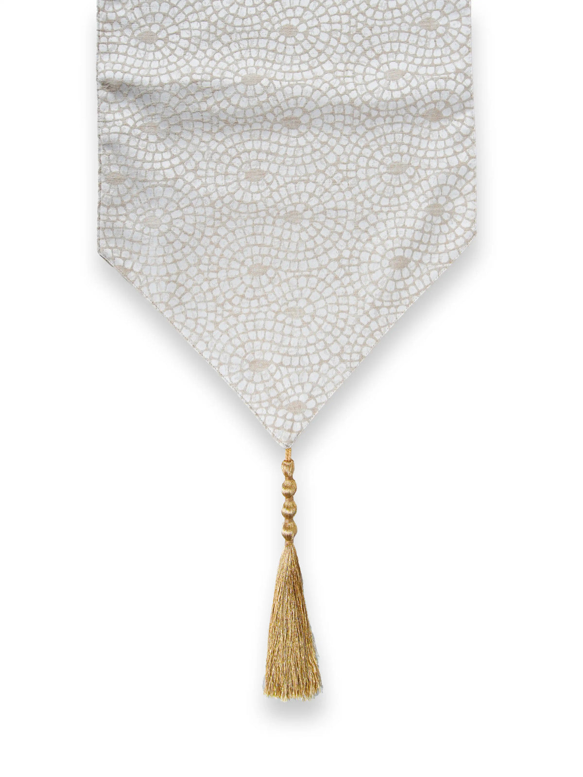 AtozHomeDecor Cotton Linen Table Runner | Printed & Embroidered | 14x72" / 16x72"