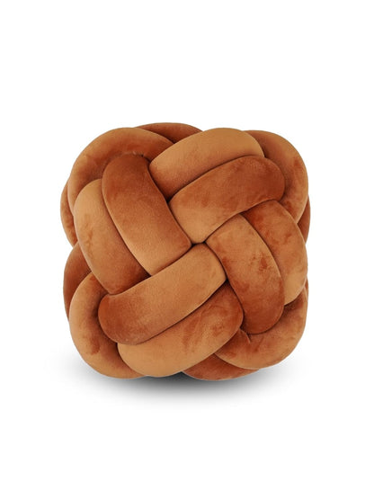 Sphere Knotted Cushion Ball – Soft Decorative Round Pillow for Sofa & Bed
