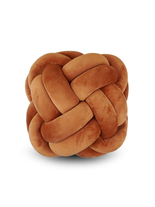 Sphere Knotted Cushion Ball – Soft Decorative Round Pillow for Sofa & Bed