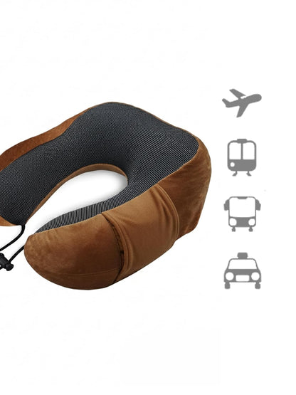 AtoZ Home Decor Memory Foam Travel Neck Support Pillow
