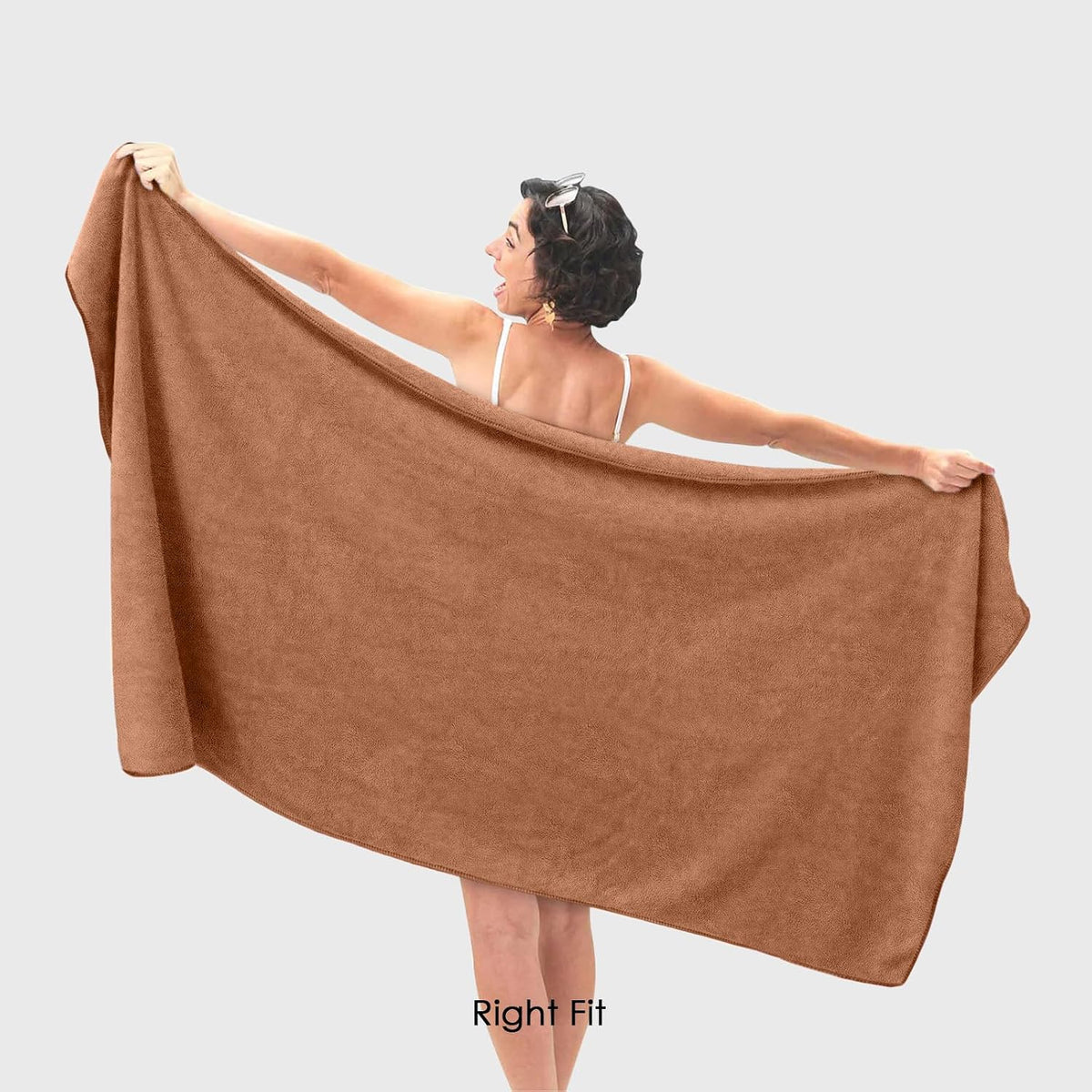 Over The Top Microfibre Towel – Ultra-Absorbent & Quick-Dry (75x150 cm)