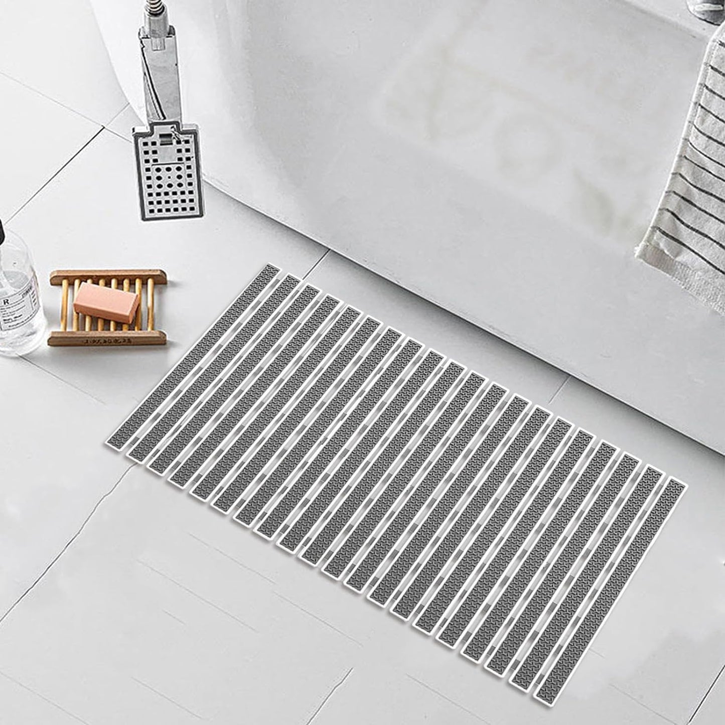 Non Slip Shower Mat to use in Shower and Bath Tub | Size -27x16 inches