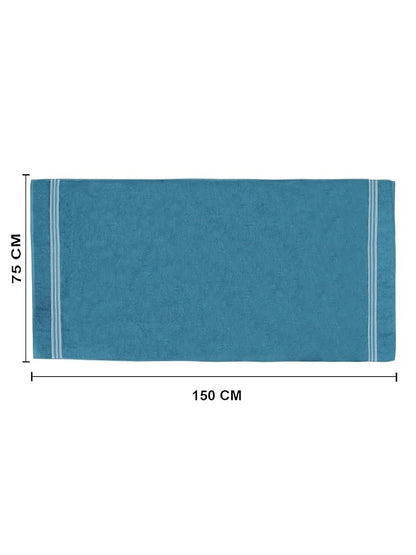 SPACES Everyday Essentials Swift Flow 100% Cotton Bath Towel (500 GSM | 75 x 150 cm)