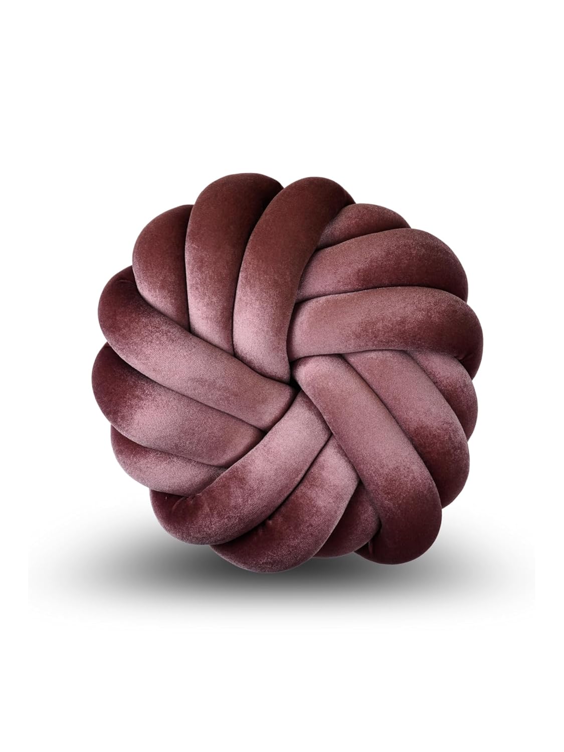 Round Knotted Cushion Ball Pillow – Soft Decorative Sofa & Bed Accent
