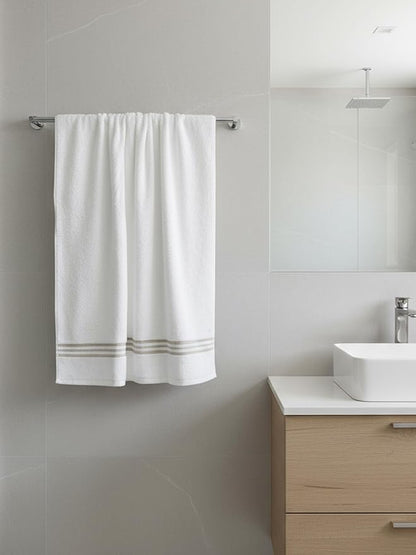 SPACES Everyday Essentials Swift Flow 100% Cotton Bath Towel (500 GSM | 75 x 150 cm)