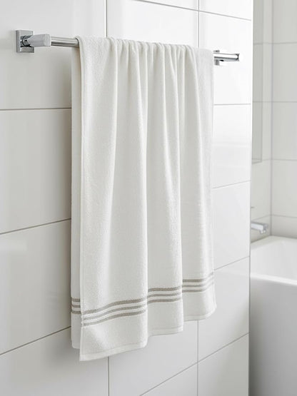 SPACES Everyday Essentials Swift Flow 100% Cotton Bath Towel (500 GSM | 75 x 150 cm)