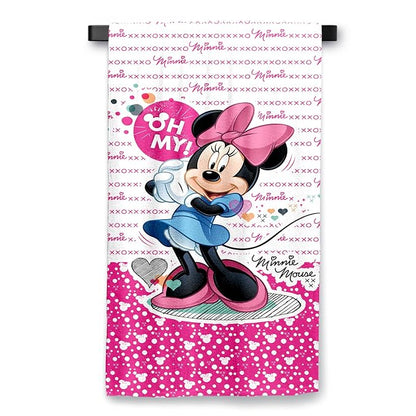 Sassoon Disney Minnie Mouse 100% Cotton Printed Kids Bath Towel (60 cm x 120 cm)