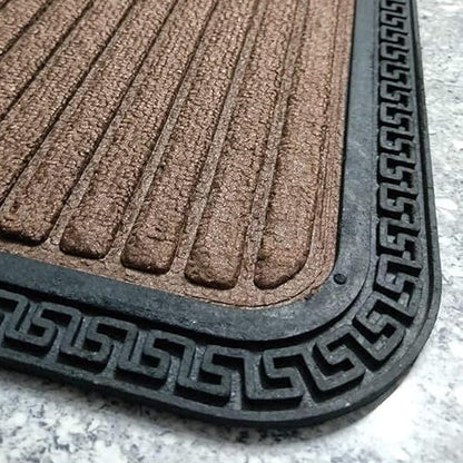 AtoZ Home Decor Dust Control Ribbed Door Mat (60x40cm)