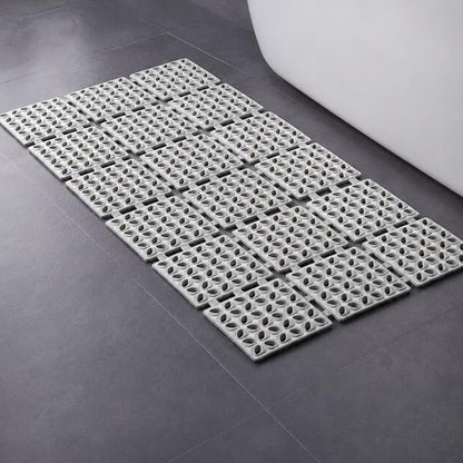 Atoz Home Decor Foldable Anti-Slip Rubber Shower Mat (40 x 66 cm)