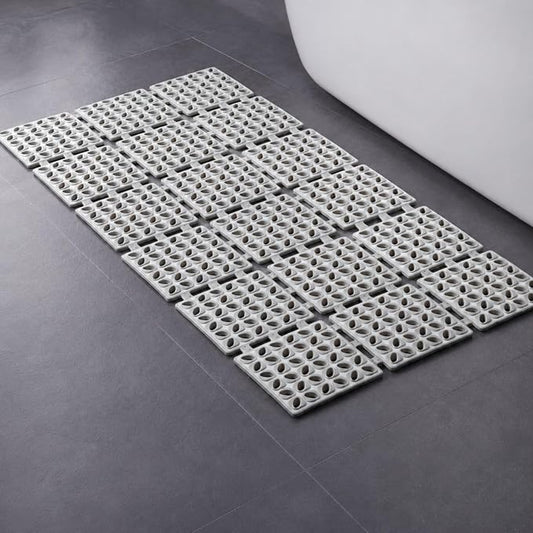 Atoz Home Decor Foldable Anti-Slip Rubber Shower Mat (40 x 66 cm)