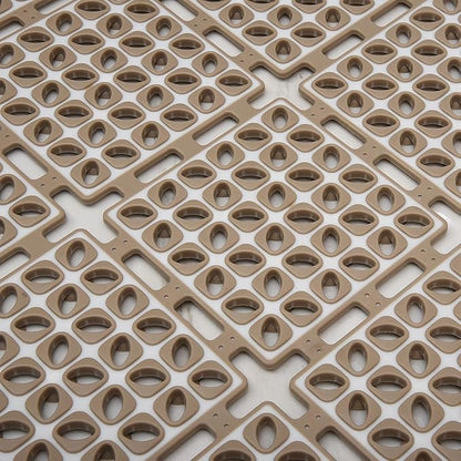 Atoz Home Decor Foldable Anti-Slip Rubber Shower Mat (40 x 66 cm)