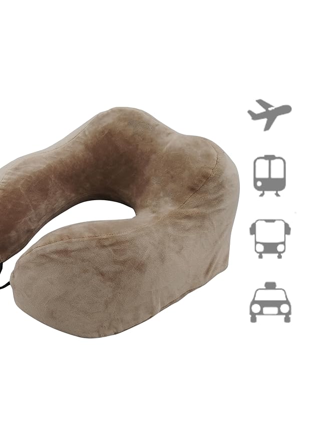 AtoZ Home Decor Memory Foam Travel Neck Support Pillow