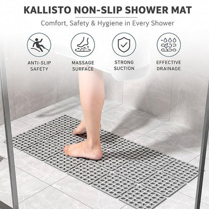 Atoz Home Decor Foldable Anti-Slip Rubber Shower Mat (40 x 66 cm)